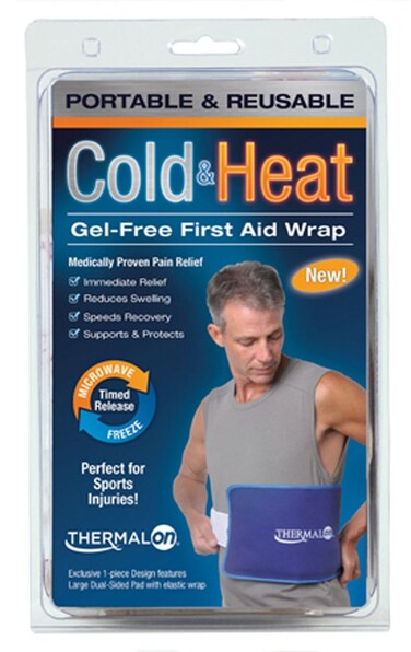 Thermalon First Aid Cold and Heat Therapy Wrap, Large, 9" x 16