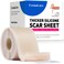 Thicker Silicone Scar Sheets, Medical Grade Silicone Scar Tape Roll (118" x 16") Effective, Strong Stickiness, Scar Sheets for Surgical Scars, Keloid, C-Section, Burn, Acne