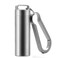 TISUR Portable Pill Cases, Metal Titanium Pill Holder Pocket Pill Box Keychain Waterproof Pill Bottle Medicine Organizer Case Container for Travel Purse Outdoor Camping (Keychain Pill Holder Large)