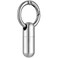 Titanium Keychain Pill Holder, Small Waterproof Pill Case Container w/Convenient Carabiner Clip, High-Grade Mini Metal Medicine Organizer, Airtight &amp; Portable for Travel/Daily Medication by Boxsik
