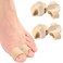 Toe Separators for Women Men-Soft and Washable, Hammer Toe Corrector Relieve Foot Pain,Hammer Toe Straightener Suitable for Overlapping, Hallux Valgus, Hammer Toe,Bunion (2 Pair Small)