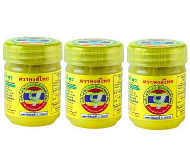 Traditional Herbs Inhaler Yellow Formulated One Pack of 3