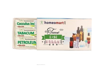 Transit Harmony Travel Ease Homeopathy Kit with Petroleum 200, Cocculus Indicus 200 &amp; Tabacum 30