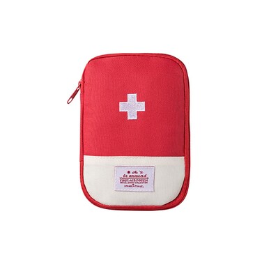 Travel Mini Empty First Aid Pouch, Portable Empty Aid Medical Bag,Empty Medicine Bag Emergency Kit Storage Bag Empty