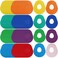 TrelaCo 48 Pack Adhesive Patches Compatible with G7 Overpatch Flexible CGM Sensor Patch Easy to Use Breathable Bandage No Latex Sweatproof Overlay Patch for 10 Days Long Stay(Bright Colors)