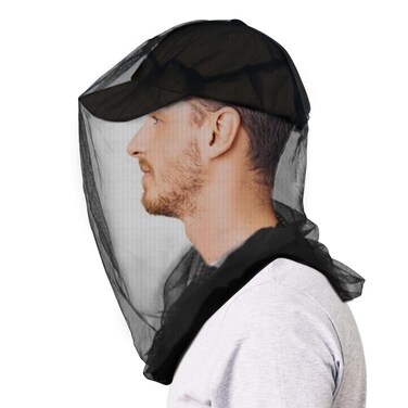 tupi Mosquito Head Net for Insects, 2 Pack, Premium Bug Net for Head, Fly &amp; Bug Protection   Ultra Large &amp; Long, Finest Holes for Camping, Hiking, Fishing, Gardening, Fits All Hats for Men &amp; Women