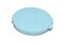 Tupperware Mini Clamshell Pill Keeper Round Pocket Container Baby Blue