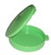Tupperware Mini Clamshell Pill Keeper Round Pocket Container Spring Green