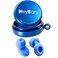 Ultra Soft Ear Plugs for Sleeping Noise Cancelling, Noise Sensitivity, Passive Noise Reduction 26dB, Most Comfortable Earplugs, Certified Hearing Protection, 8 Ear Tips - Serenity Blue