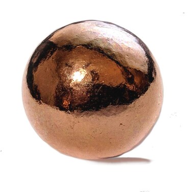 Unique Metals Pure Copper Sphere 1-1/8" - for Healing, Decorative Use or Grounding and Alchemical Magic