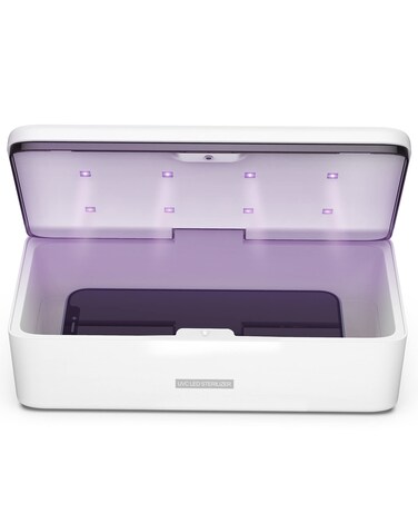 UV Light Sanitizer Box, UVC Phone Sanitizer Box for Smartphone,Jewellery and Household Items