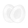 uxcell Gel Metatarsal Pad for Women Men Silicone Ball of Foot Cushions High Heel Inserts Adhesive Insoles Honeycomb Clear 2 Pairs
