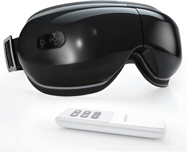 VANI Eye Massager with Heat, Valentines Day Gifts for Her/Him, Eye Massager for Migraines, Heated Eye Mask Massager Reduce Eye Strain, Dark Circles and Dry Eyes