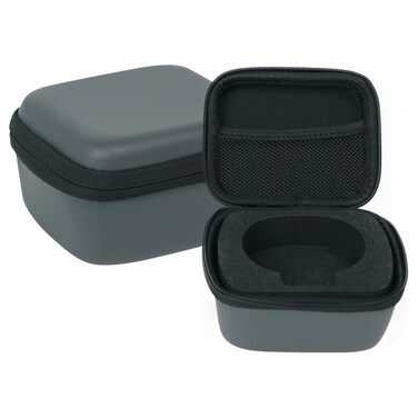 Vibeat Wearable Pulse Oximeter Case, Oxygen Monitor Storage Case, Portable Protective Bag OxyU SleepU Visualoxy CheckmeO2 Max, Case Only, Gray