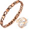 Vicmag Copper Bracelet for Women Ultra Strength Magnetic Bracelets with Effective Magnets 99.9% Pure Copper Jewelry Present with Adjustment Tool