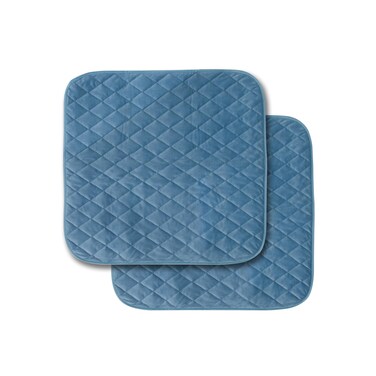 ViDava's Waterproof Chair Pads for Elderly Incontinence - Reusable &amp; Washable, Fits Recliners, Seats, Furniture, Beds - Leak Proof &amp; Absorbent Urine Protector (Blue)