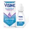 Visine Dry Eye Relief Tired Eye Lubricant Eye Drops, Moisturizing &amp; Soothing Sterile Drops for Irritated, Dry &amp; Tired Eyes Due to Screen Time Irritation, Polyethylene Glycol, 0.5 fl. Oz (Pack of 3)