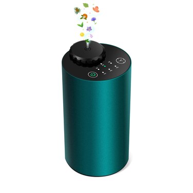 Waterless Diffuser,Metal Housing Waterless Essential Oil Diffuser Battery Operated Lasts 48 H, Car Diffuser 10/30/90s Spray Setting Super Quiet Scent Diffuser for Car,Room,Office