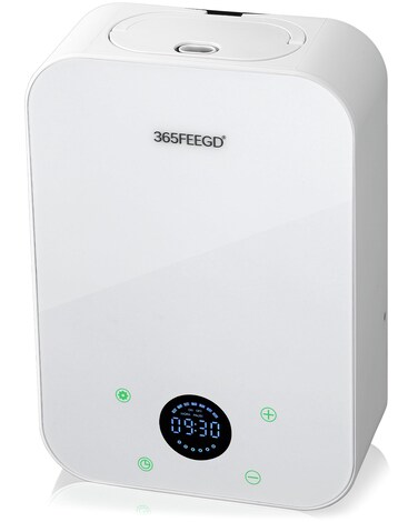 Waterless Essential Oil Diffuser, 150ml Home Smart Portable Bluetooth Diffuser, Battery/Power Powered, Up to 1800 Sq.Ft.