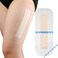 Waterproof Knee Replacement Surgery Silicone Bandage   4x10 Inch Shower Protector Island Dressing with Gentle Adhesive Border   Hip Surgery Recovery Wounds Cover (Pack of 5)