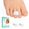 Welnove Toe Separator for Overlapping Toes - 12 Pack Toe Spacers for Bunions - Toe Corrector for Hammer Toes, Realign Crooked Toes - Preventing Rubbing Relieve Pressure (Small, 6 Pack)