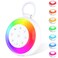 White Noise Sound Machine, Noise Machine for Baby Kids Adult Sleep with 24 Soothing Sounds, 7 Night Light, Memory Function, 3 Timer &amp; Voice Recording, Portable Wireless Speaker for Home, Travel