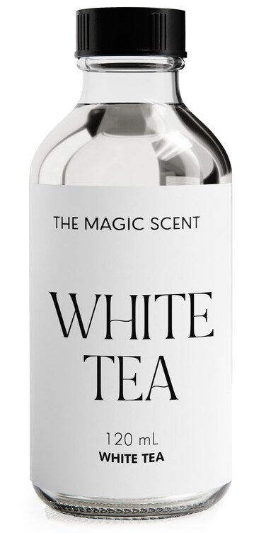 White Tea Oils for Diffuser - HVAC, Cold-Air, &amp; Ultrasonic Diffuser Oil Inspired by The Tranquility of a Spa Resort - Essential Oils for Diffusers Aromatherapy - 4 fl oz, 120 mL