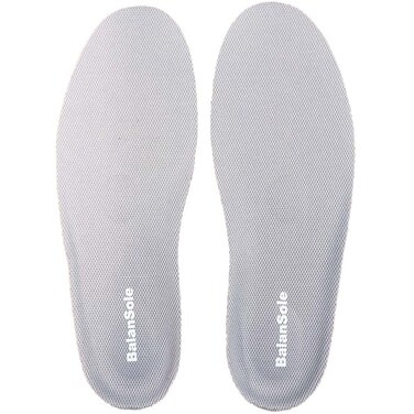 Wide Fit Insoles for Men 4E EEEE (Grey)