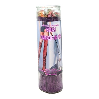 Will Come DOMINATED to My FEET-Palm Wax Spiritual Intention Spell Candle-[Purple]   Vela CASA ESOTERICA PERFUMADA- (VENDRAS Dominado A MIS PIES)