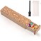 Wooden Weekly Pill Organizer 1 time a Day -Daily Pill Box 7 Day, Medication Organizer, Safe Travel 7 Day Pill Container, Travel Pill Case Perfect for Tracking Weekly (Light Wood)