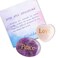 Worry Stones for Anxiety - Inspirational Gift Set with Amethyst &amp; Rose Quartz Crystals for Women, Cool Birthday or Sobriety Gift