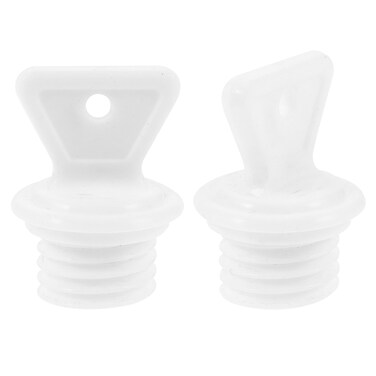 YARNOW 2 Pcs Hot Water Bottle Cap Replacement, for 0.8 Inch Bottle Mouth, Rubber Hot Water Bottle Stopper Hot Water Bag Stoppers Sealing Plugs Water Sack Plugs