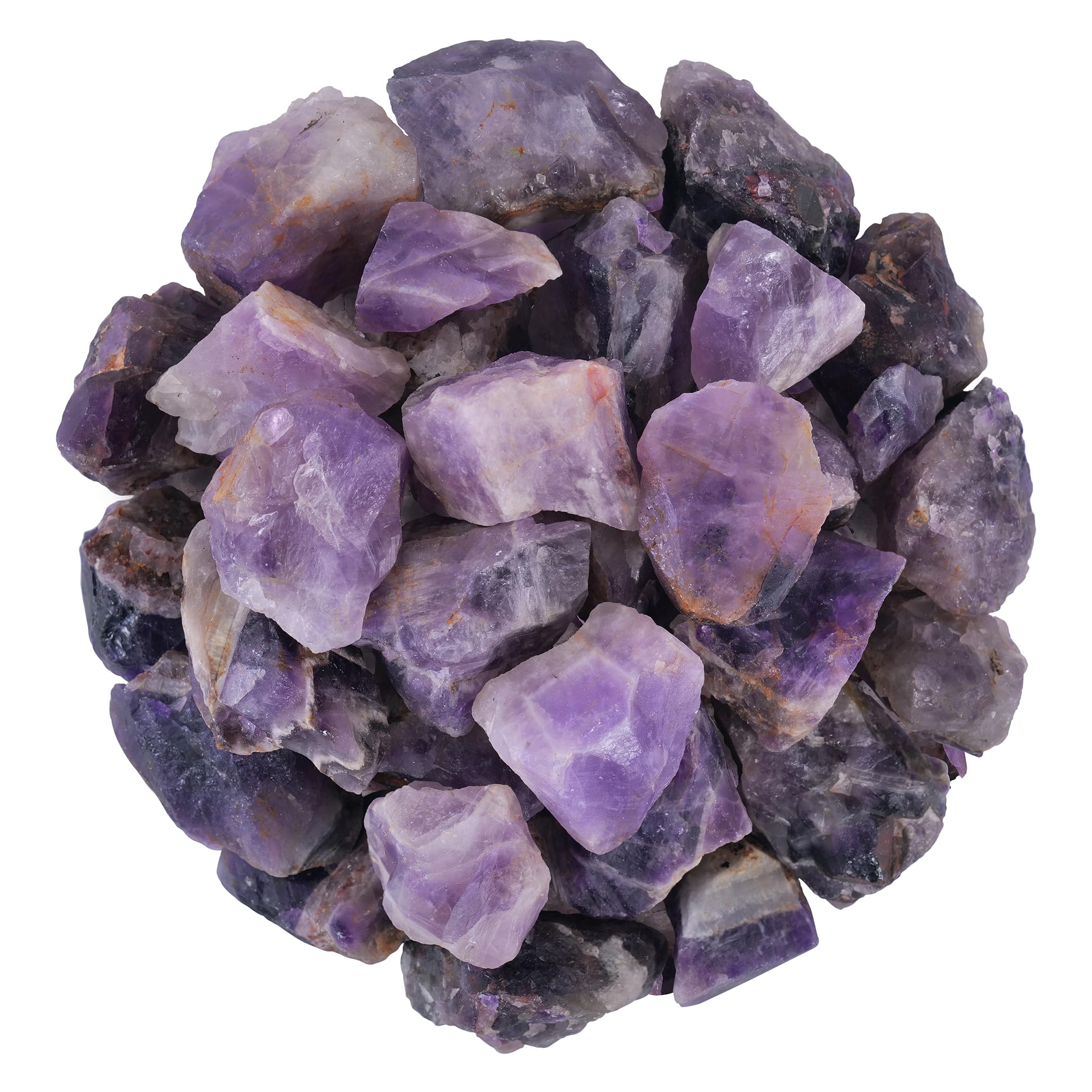 Buy YATSKIA Amethyst Crystals - Crystal Rocks - Raw Amethyst ...