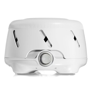 Yogasleep Dohm UNO White Noise Sound Machine (White) With Real Fan Inside for Non-Looping White Noise, For Travel, Office Privacy, Meditation, Sleep Aid For Adults &amp; Baby, Registry Gift
