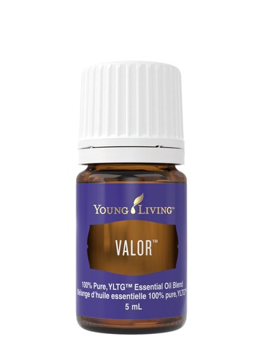 Young Living Valor Essential Oil - Empowering Blend with a Harmonious Blend of Black Spruce, Blue Tansy, Camphor Wood, Geranium, and Frankincense - 5ml Bottle for Courage and Confidence