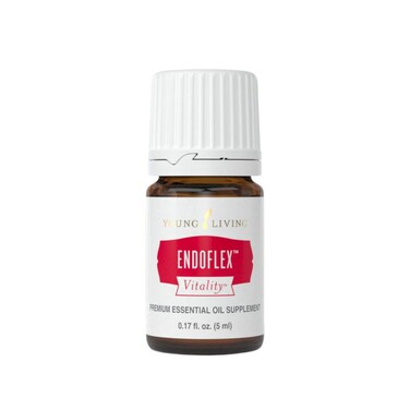Young Living Vitality EndoFlex 5ml Essential Oil Blend - Create a Calming and Balancing Aroma - Support a Healthy Lifestyle - Herbaceous Flavor with a Hint of Mint