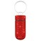 Yuchew Bling Pill Case Pill Container Rhinestone Pill Box Portable Waterproof Pocket Pill Holder Storage Bottle with Keychain for Travel, Outdoor, Camping (Red)
