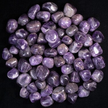 ZAICUS 1lb Rainbow Moonstone Tumbled Stones   Polished Crystals Healing   Natural Stones   Feng Shui   Chakra Balancing   Good Luck   Reiki Gift   Home Decor   Size 20-25 mm