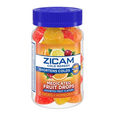 ZICAM Cold Remedy Assorted Fruit MFD - 25CT CLM