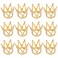 Framendino Tiny Crown Mini Cake Cupcake Decoration for Wedding Birthday