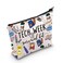 POFULL Theatre Tech Week Gift Tech Week Survival kit Travel Makeup Cosmetic Bags Theatre Lover Gift (Tech Week Cosmetic Bag)