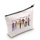 POFULL Camp Half Blood Cosmetic Bag Bookish Gift Percy Inspired Gift Seven Half Bloods Shall Answer The Call Makeup Pouch (SEVEN HALF)