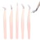 5 Pcs Lash Extension Tweezers, Lash Tweezers for Eyelash Extension, Straight and Curved Eyelash Tweezers, For Professional Eyelash Extension Artists, Girls, Women, Beginners