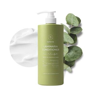 Laminaria Conditioner with Organic Ingredient, Damaged Hair Care Korean Conditioner, Hydrating &amp; Smoothing, Anti-Frizz, Sulfate &amp; Paraben Free, for Women &amp; Men, 33.81 Fl Oz, Pine &amp; Eucalyptus