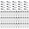 80 Pack Nail Clippers Bulk,Nail Clipper Set Flat Trimmer Portable Bulk in Bulk,Nail Supplies Manicure Tools for Women Man Adult Homeless Care