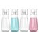 Pack 4 Small Spray Bottle Travel Size 2oz/60ml - Fine Mist Mini Empty Spray Bottles - Leak Proof - for Toners, Face &amp; Hair Mist
