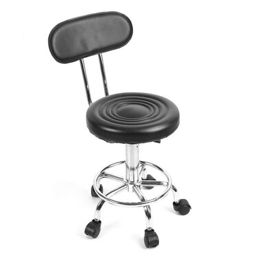 HURRISE Adjustable Barber Chair, Heavy Duty Beauty Salon Barber Styling Swivel Chair Hydraulic Pump Professional Shampoo Hair Cutting Chair Salon Equipment