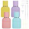 4 Pack Refillable Spray Perfume Bottles, 30ML Colorful Thick Glass Empty Perfume Bottles, Perfume Atomizer Travel Cologne Sprayer Bottles