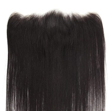 BEEOS HD Lace Frontal Only, 13x4 Ear to Ear Ultra-thin Invisible Skinlike Real HD Lace Pre Plucked Straight Human Hair Frontal Bleached Knots 22 Inch
