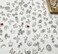 30 PCS Nail Charms Silver Nail Charms Nail Charms y2k Mix Styles Nail Gems Shiny Pearl Alloy Nail Rhinestones Flower Butterfly Heart Star Snake Rabbit Charms for Nails Art DIY Design